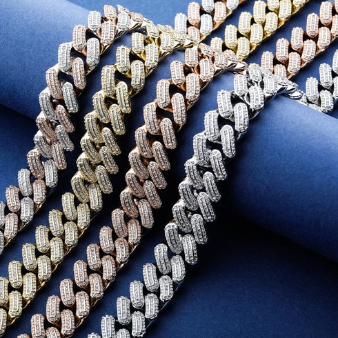Exotic Baguette Cuban Chain