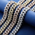 Exotic Tri Color Baguette Cuban Chain