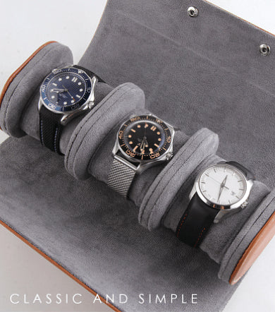 Faux Leather Watch Case