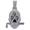 Fully Iced 999 Skull Pendant Chain