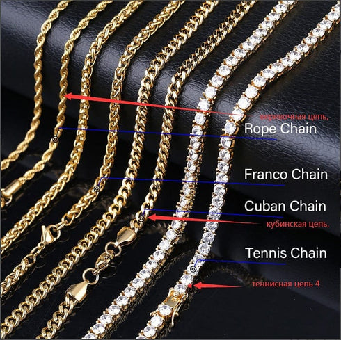 Fully Iced Angel Wings Custom Photo Chain