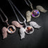 Fully Iced Angel Wings Custom Photo Chain