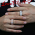 Fully Iced Baguette Rings