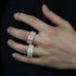 Fully Iced Baguette Rings