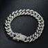 Fully Iced Bully Cuban Chain and Watch + FREE Cuban Bracelet