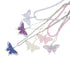 Fully Iced Butterfly Pendant Tennis Chain