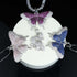 Fully Iced Butterfly Pendant Tennis Chain