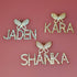 Fully Iced Custom Butterfly Name Chain