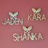 Fully Iced Custom Butterfly Name Chain