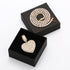 Fully Iced Custom Heart Baguette Photo Pendant Necklace