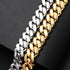 Fully Iced Miami Prong Cuban Bracelet + FREE Tennis Bracelet Bundle (AAA+ Quality)