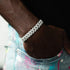 Fully Iced Miami Prong Cuban Bracelet + FREE Tennis Bracelet Bundle (AAA+ Quality)