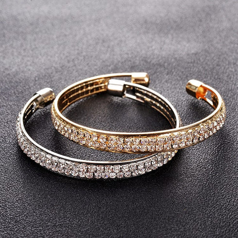 Fully Iced Roman Square Bezel Watch + FREE Iced Bangle
