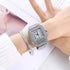 Fully Iced Roman Square Bezel Watch + FREE Iced Bangle