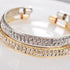 Fully Iced Roman Square Bezel Watch + FREE Iced Bangle