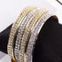 Fully Iced Roman Square Bezel Watch + FREE Iced Bangle