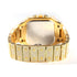 Fully Iced Square Stainless Steel Roman Watch
