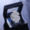 Fully Iced VVS Moissanite Dollar $ Ring