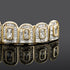 Fully Rectangle Cut Baguette Iced Out Grillz