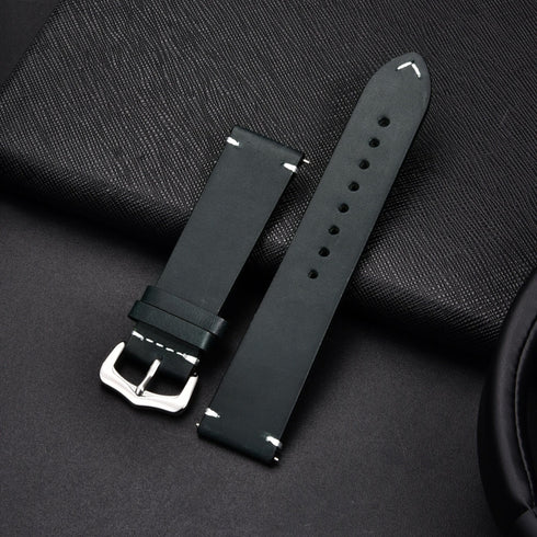 Genuine Retro Leather Watch Strap