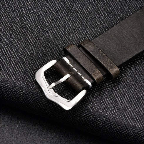 Genuine Retro Leather Watch Strap