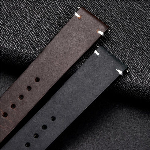 Genuine Retro Leather Watch Strap