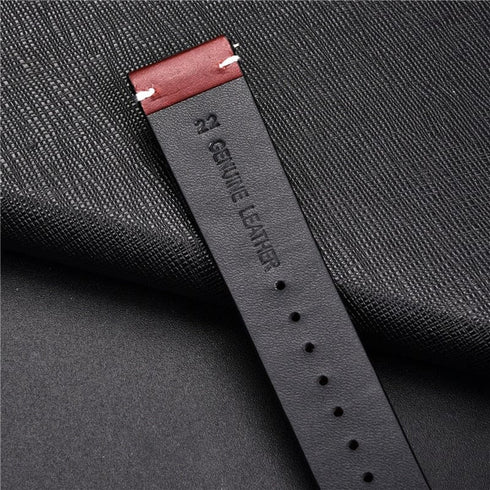 Genuine Retro Leather Watch Strap
