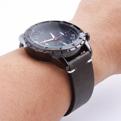 Genuine Retro Leather Watch Strap