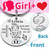 Custom Newborn Baby Engraved Name Keychain