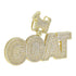GOAT Hip Hop Bling Iced Out Pendant