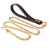 VVS Jewelry Cuban Link Gold Dog Leash