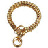 Adjustable Gold Cuban Link Dog Collar