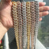 14mm Diamond Prong Cuban Chain + FREE Diamond Prong Cuban Bracelet