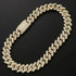 VVS Jewelry 14mm/20mm Micro Paved Prong Cuban Chain