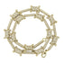 18K Gold/Silver Micro Pave Knot Cuban Chain + FREE Bracelet Bundle