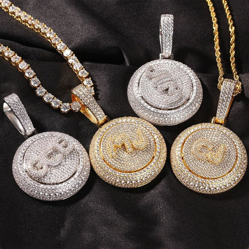 VVS Jewelry Rotating Custom Pendant