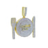 Everybody Eats Fully Iced Pendant Chain