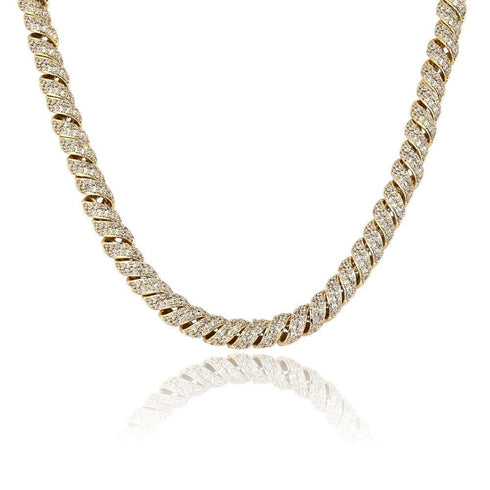 10mm Cuban Rope Chain