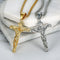 Stainless Steel Crucifix Pendant Chain - BOGO