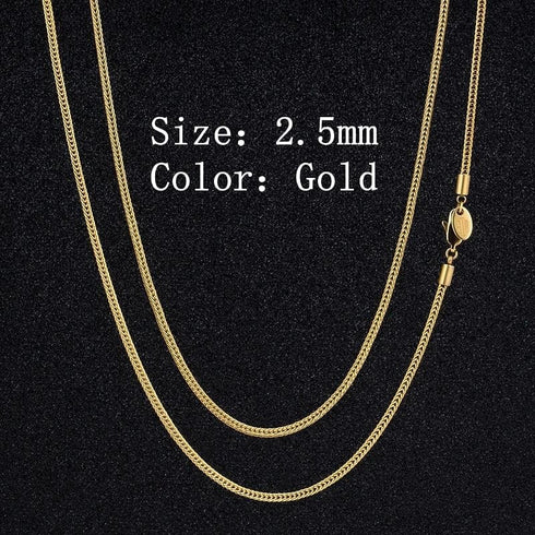 VVS Jewelry BOGO Micro Franco Chain - Buy One Get One Free