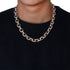 Fully Iced 15MM Icy Rolo Chain