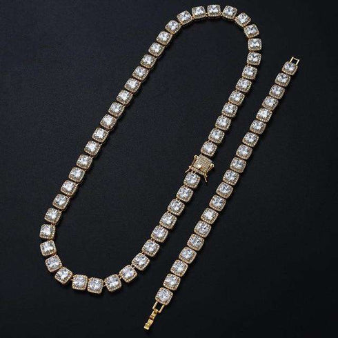 Thicc 10mm Tennis Chain & FREE Thicc Tennis Bracelet