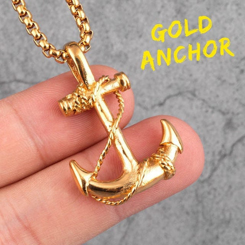 Anchor Pendant Necklace