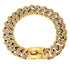 Medium/Large Gold Cuban Link Dog Collar