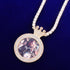 VVS Jewelry Crowned Baguette Photo Chain