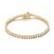 VVS Jewelry 925 Sterling Silver VVS1 Moissanite Diamond 4mm Tennis Bracelet