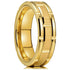 Black/Silver/Black 8MM Tungsten Carbide Band Ring