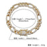 Rapper Gold/Silver Clasp 10mm Cuban Chain Bracelet