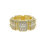 Fully Iced Baguette Rings