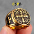 Saint Benedict Cspb Cross Ring